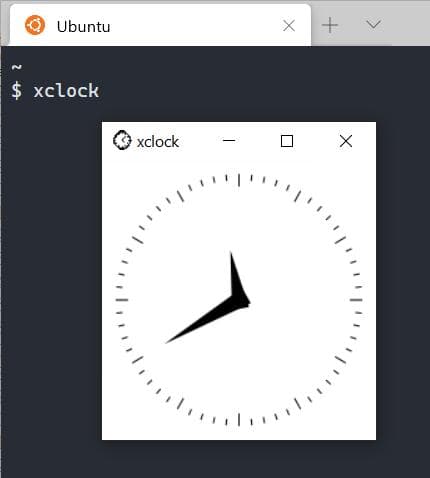 xclock