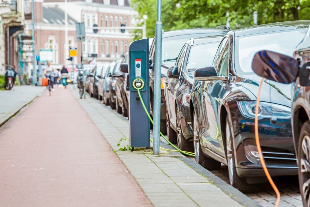 Charging station network potential