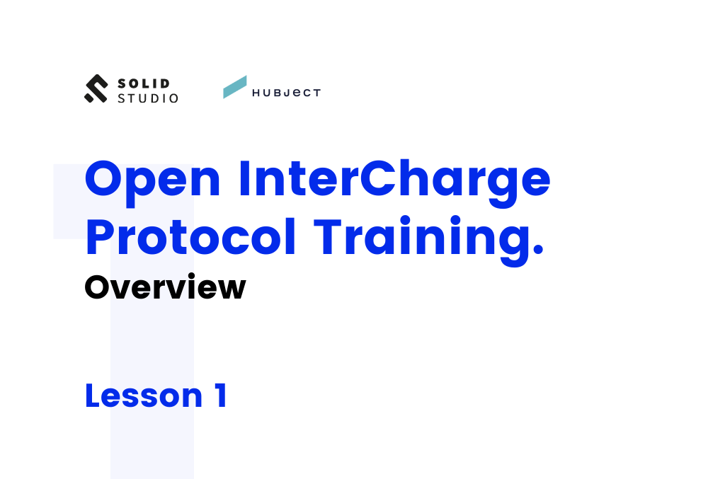 Open charge point protocol training