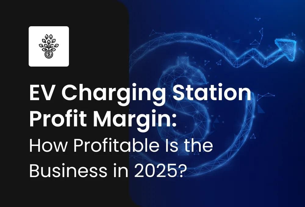 EV charging station profit margin cover image