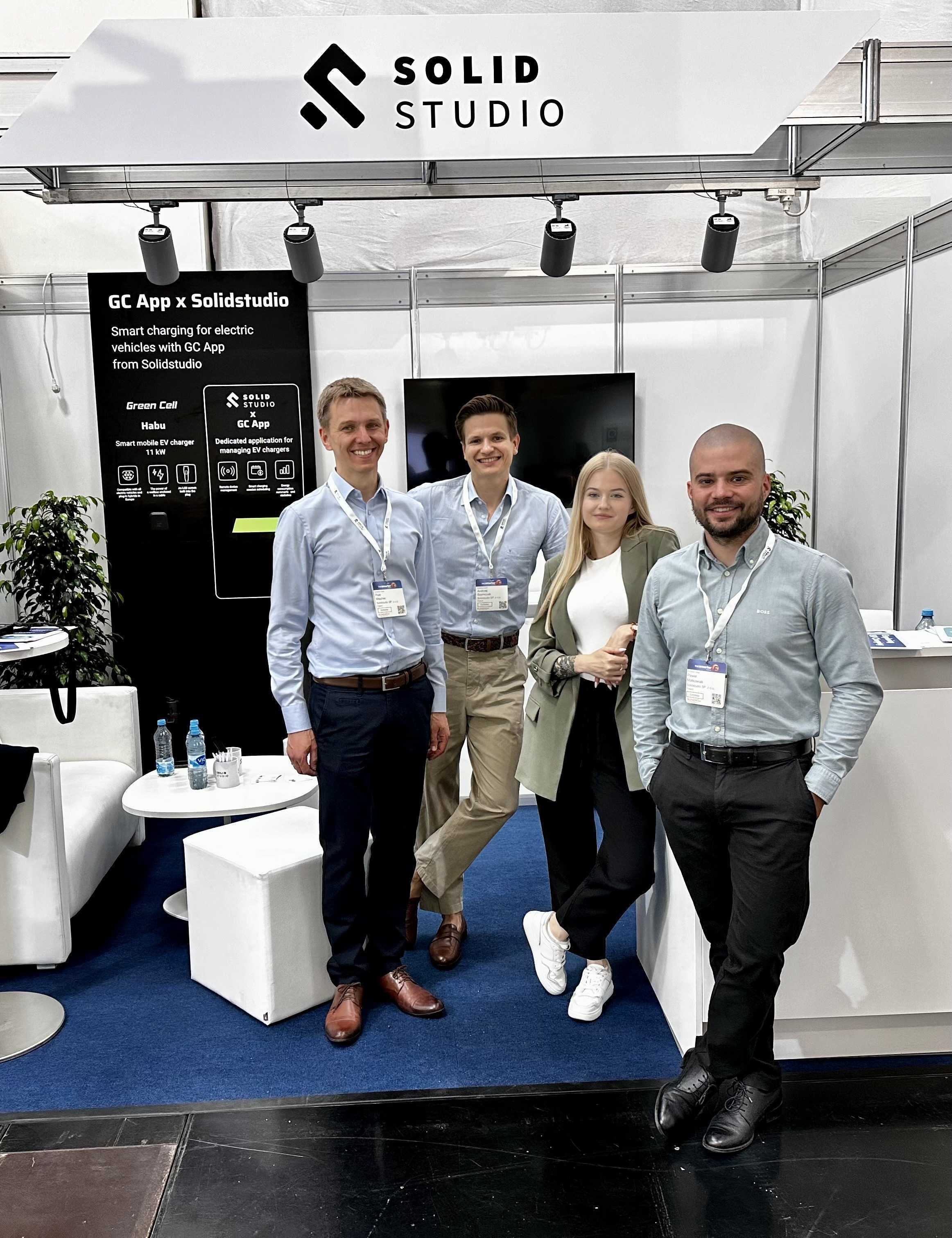 Solidstudio's team at Power2Drive 2025