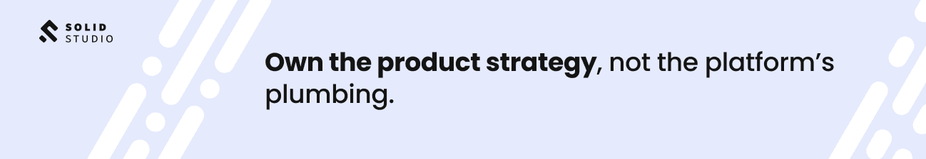 own the product strategy banner