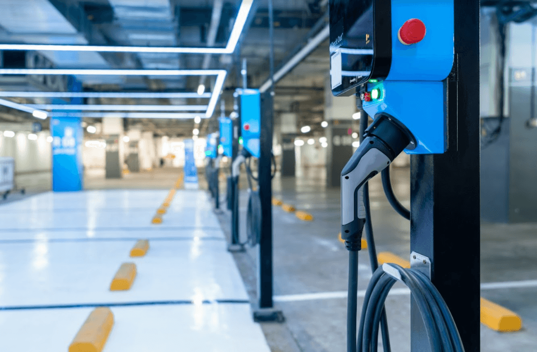 Charging network presented in one of the subterranean garage