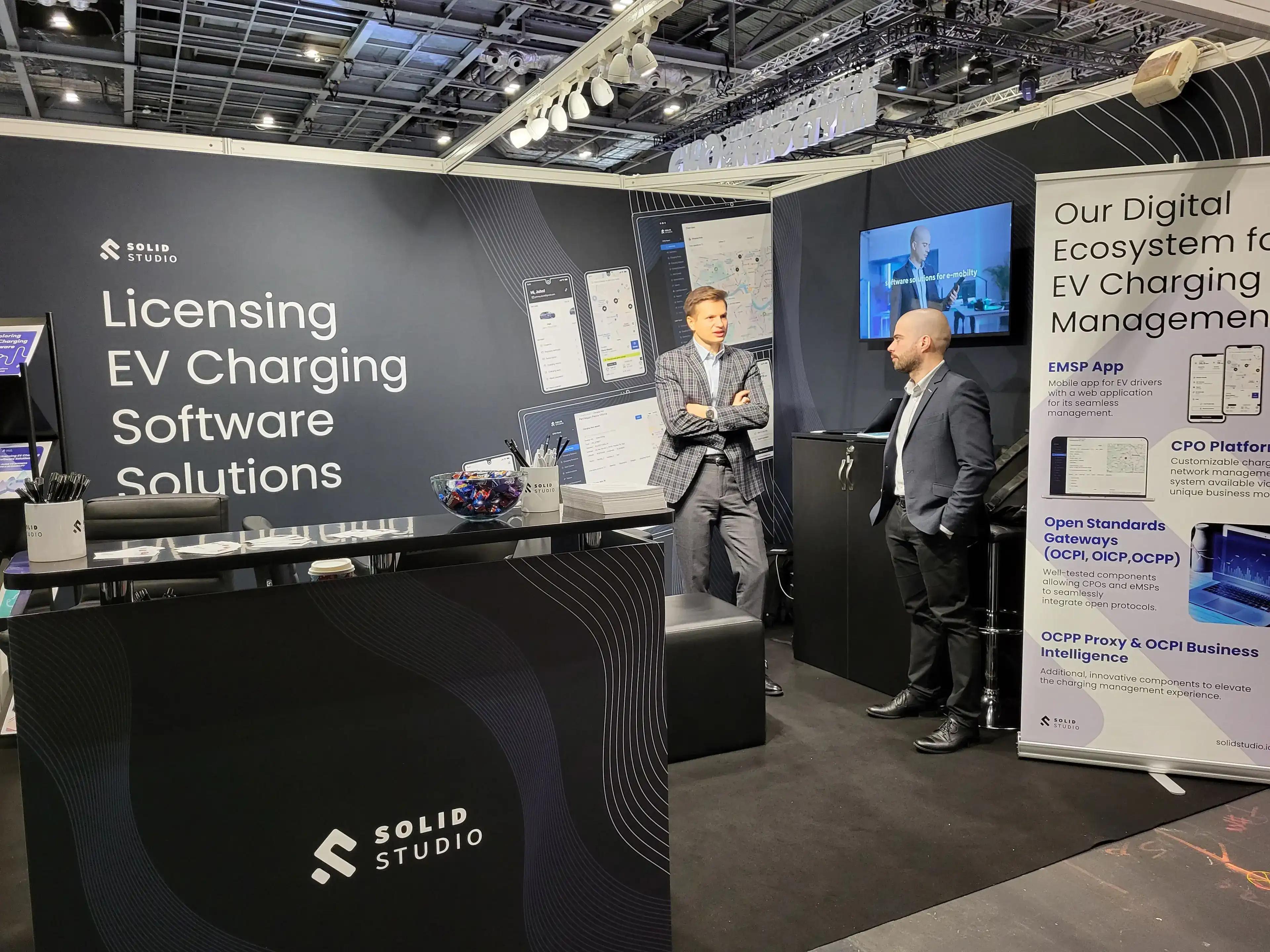 London EV show 2024 Solidstudio