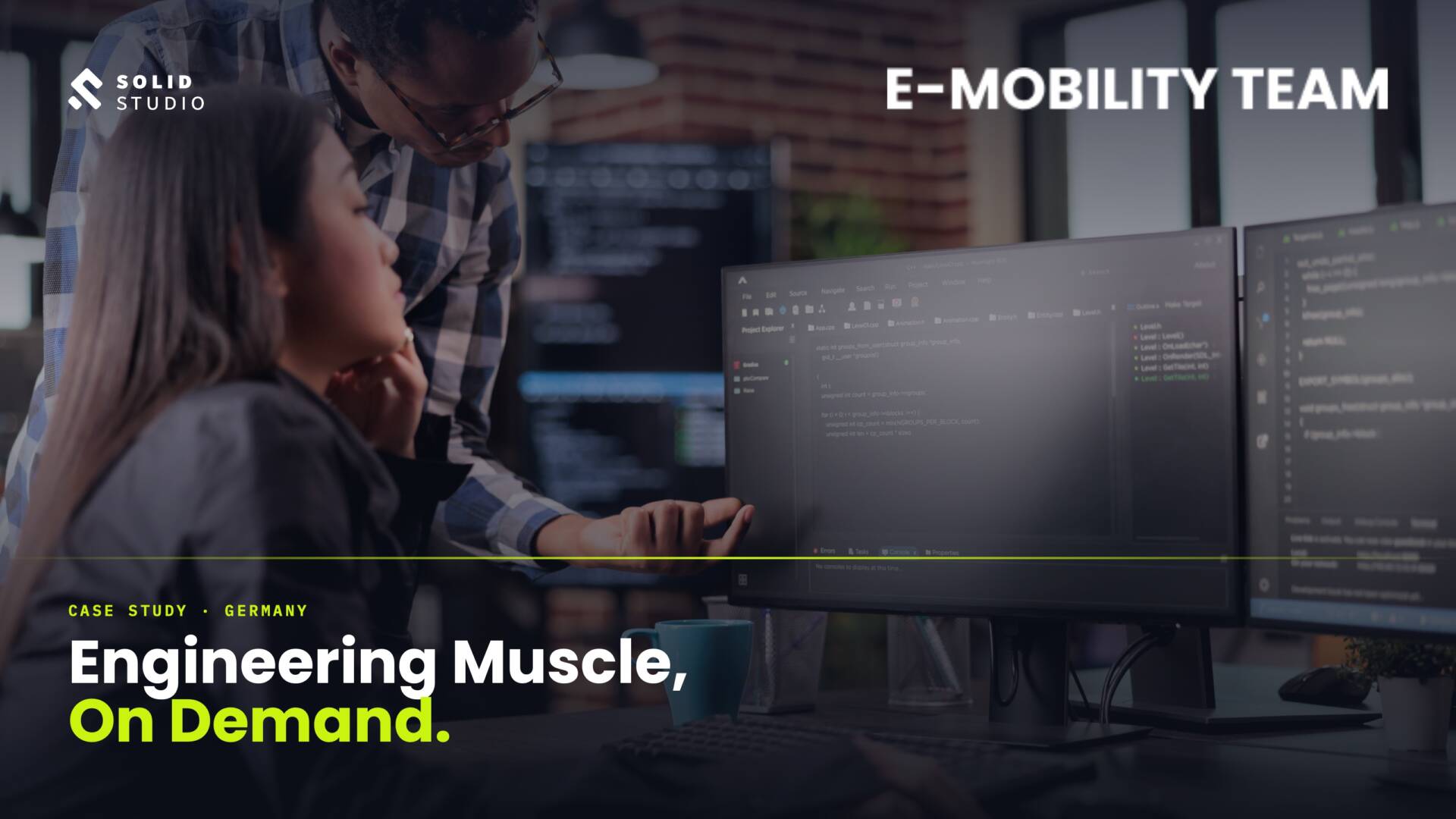 Dedicated team of developers for e-mobility startup