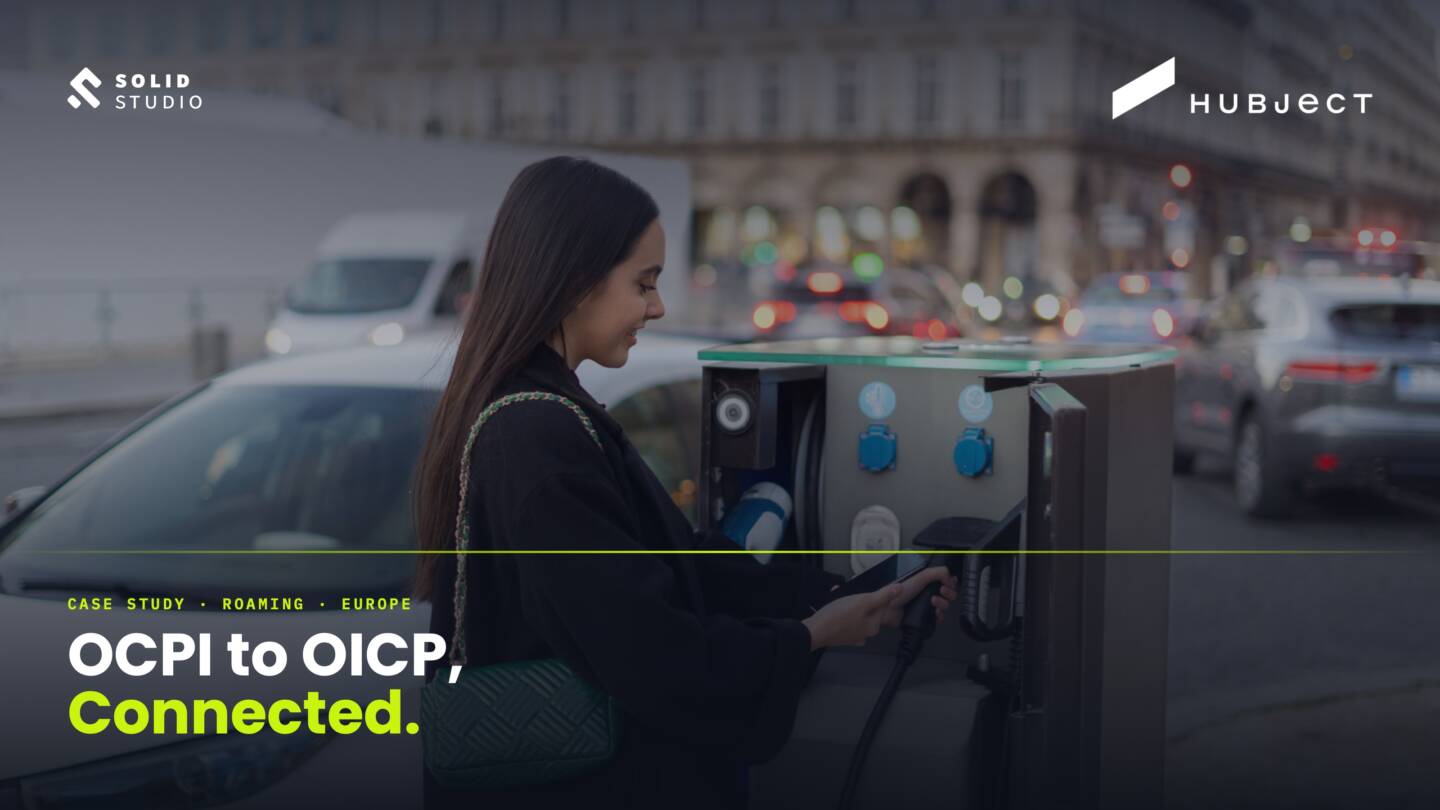 OCPI – OICP Adapter that allows a seamless connection to the Hubject’s platform