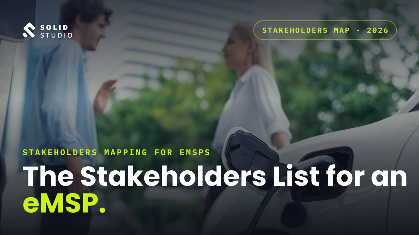 The Stakeholders List for an eMSP